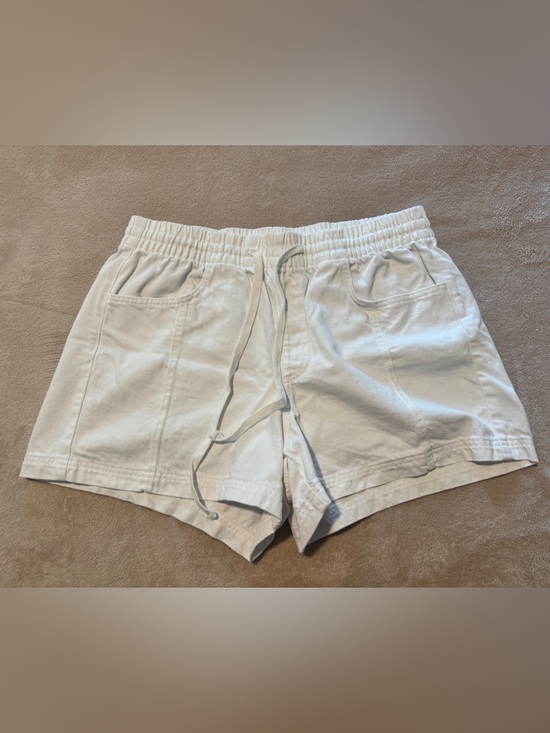 Universal Thread Pants - Universal Thread Cream Drawstring Cotton Shorts